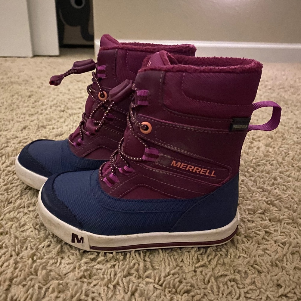 Little Kids 10M Merrell Winter Boots